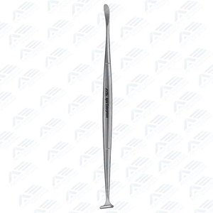 Élévateur Hohmann réutilisable non stérile, instrument médical de haute qualité, raspatoire incurvée 160 mm (6,14 po) avec pointe acérée de 11 mm de largeur - Product Image 3