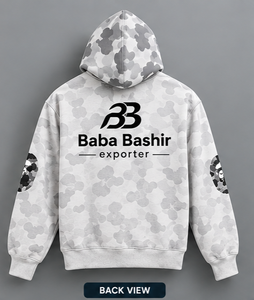 เสื้อฮู้ดซิปแบบยูนิเซ็กซ์ ทรงโอเวอร์ไซส์ ผ้าฝ้ายฟลีซ กันยับ มีกระเป๋า สไตล์สตรีทแวร์ ใส่ได้ทุกโอกาส น้ำหนัก 420 กรัม เหมาะสำหรับฤดูใบไม้ร่วง - Product Image 2