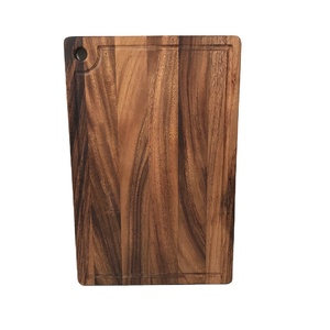 Tabla de Cortar Rectangular de Madera de Acacia Walnu 2023 para Pan y Charcutería, 100% Ecológica, Apta para Lavavajillas - Product Image 6