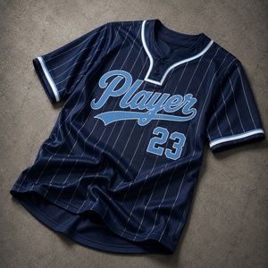 Uniforme de Béisbol Personalizado para Adultos, Conjunto de Béisbol de Secado Rápido, Jersey 100% Poliéster con Estampado Parcial, Ropa Deportiva, OEM ODM - Product Image 4