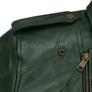 Veste en cuir pour femme Street Wear, meilleure qualité, faible MOQ, vente en gros, haute qualité - Product Image 3
