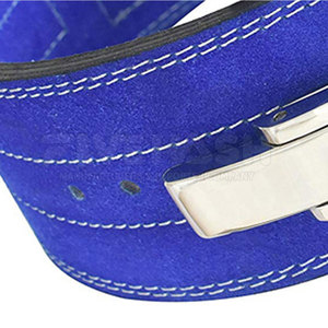 Ceinture de musculation en cuir de vachette avec logo personnalisé pour la musculation, la remise en forme et la salle de sport - Product Image 5