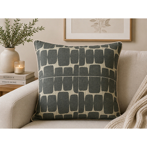Luxury 100% Cotton Floral Printed Cushion <b>Cover</b> | Premium Decorative <b>Throw</b> Pillow <b>Cover</b> for <b>Sofa</b>, Bed & Modern Home Decor - Product Image 2