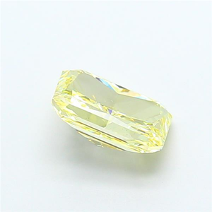 Diamant jaune vif cultivé en laboratoire, pierre précieuse non montée, idéal pour la création de bijoux de luxe, taille coussin, taille radiant, taille fantaisie, certifié CVD - Product Image 2