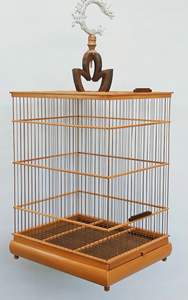 Jaula para Pájaros Decorativa de Metal Estilo Moderno Homesake, Jaula Clásica para Pájaros, Jaula Antigua para Pájaros - Product Image 4