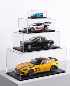 Elegant Premium Clear Acrylic Artful Cosmos Eco-Friendly Glossy Finish Durable Multifunctional Rectangle Toy Car <b>Display</b> - Product Image 6