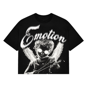 T-shirt Oversize Vierge Imprimé Hip-hop en Coton/Fibre de Bambou pour l'Été – Fournisseur de Marques Tendance - Product Image 3