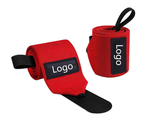 Correas de Soporte para Muñecas para Levantamiento de Pesas, Bandas de Gimnasio para Entrenamiento Físico, Muñequeras para Levantamiento de Potencia y Entrenamiento de Fuerza, Personalizables - Product Image 1