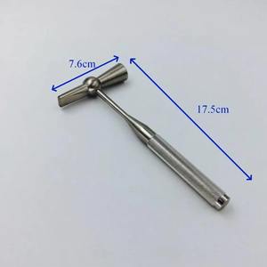 Maillet à os en acier inoxydable de qualité supérieure, 17 cm de long, instruments chirurgicaux ophtalmiques et ORL - Product Image 2