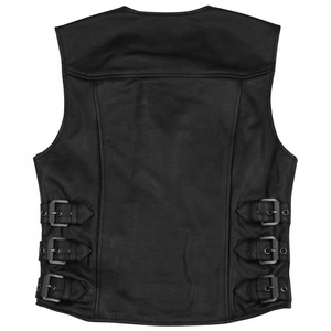 เสื้อกั๊กหนังรถจักรยานยนต์/Biker เสื้อกั๊กหนัง