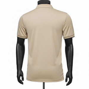 Vente en gros de chemises personnalisées avec logo brodé, poche unie, col montant de haute qualité, respirantes, anti-humidité et séchage rapide - Product Image 4