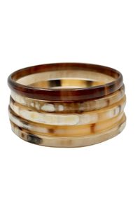 Brazalete de cuerno natural hecho a mano, accesorios de joyería étnica para mujer, colección de regalos para bodas y festivales. - Product Image 6