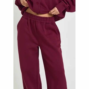 Classic <b>Women</b> Oversized Winter <b>Sweatshirt</b> Buttoned Front Soft Fleece Fabric Full Sleeve High Quality Custom Logo Wholesale Wear - Product Image 4