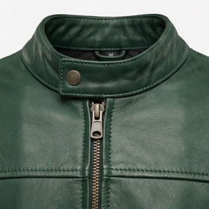 Nouvelle Arrivée Vestes de Moto en Cuir Véritable Coupe-Vent pour Hommes, Fabrication Sur Mesure, Service OEM, Couleurs Personnalisées, Sécurité - Product Image 4