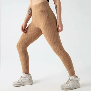 Wholesale Customizable Premium Quality High Waist <b>Leggings</b> Soft Stretch Fabric Yoga Pants Fitness Yoga Casual Fitness Customized - Product Image 5