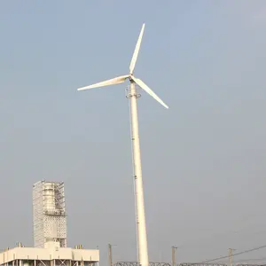 Generator turbin angin Horizontal luar ruangan, proyek teknik angin sumbu 2024