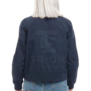 OEM Customized Design <b>Women</b> Bomber Jacket <b>Top</b> Price <b>Women</b> Bomber <b>Winter</b> Jacket High Quality <b>Women</b> Bomber Jacket - Product Image 2