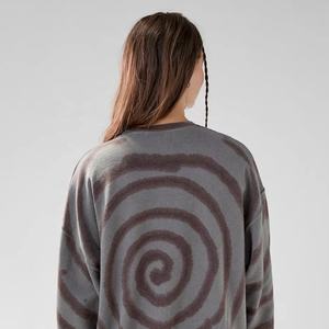 2025 dernier Style femmes sweats brodés Oem t-shirt 100% coton sublimé sweat surdimensionné - Product Image 3