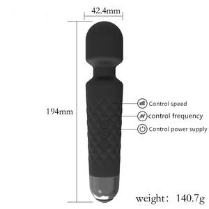 Baguette AV Sex Toys Vibrateur Stimulateur de clitoris Point <span class=keywords><strong>G</strong></span> Massage Vibration Silicone Femelle Adulte Baguette AV Vibrateur Sex Toy pour Femmes - Product Image 5