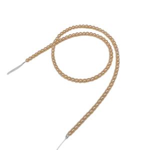 สร้อยคอมุกน้ำจืดธรรมชาติ จูจี้ ขนาด 3-4 มม. แสงสว่าง ไร้ตำหนิ คุณภาพดี สำหรับงาน DIY  ผงมุกทองจีน  ไข่มุกเม็ดเดี่ยว - Product Image 5