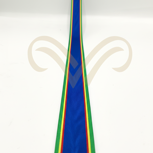 Cintas de Moño Personalizadas al por Mayor, Mezcla de Viscosa y Seda de Primera Calidad para Premios Ceremoniales y Uniformes - Product Image 4