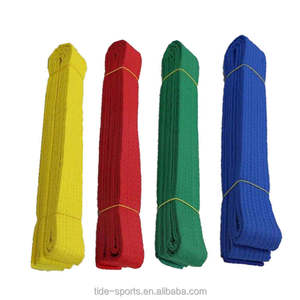 Ceinture d'arts martiaux P9FC de type lourd, double couleur, 280 mm, pour adultes, fitness - Product Image 4