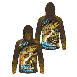 Camisa de Pesca con Capucha, Impermeable, Protección UV 50+, Secado Rápido, Transpirable, Spandex/Poliéster, Diseño Personalizable - Product Image 6