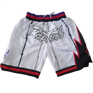 Shorts de basketball personnalisés pour hommes, jaune et violet, en mesh, avec cordon de serrage à la taille, style sportif, respirant, design à rayures latérales - Product Image 2