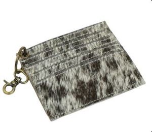 Porte-cartes élégant en cuir, portefeuille fin minimaliste pour hommes et femmes, porte-cartes en cuir véritable souple, portefeuille de poche compact - Product Image 5