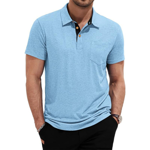 Servicio OEM Personalizado, Ropa Casual para Hombre, Diseño Personalizado, Patrón Sólido, Talla Grande, Impresión de Logotipo Personalizado, Transpirable, 100% Algodón - Product Image 1