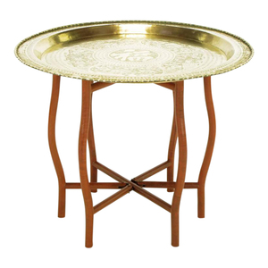 Mesas marroquíes de diseño único, con un aspecto atractivo, de metal plateado brillante y pulido, de calidad lujosa, con forma redonda, al precio más bajo. - Product Image 4