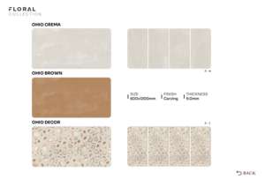 Azulejos de Porcelana Elite Relief Finish Carving 60X120CM 600X1200MM 24X48 con Aspecto Texturizado de Alto Impacto para Proyectos Premium - Product Image 3