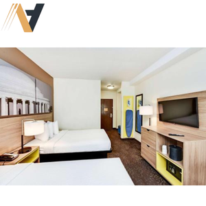 ชุดเฟอร์นิเจอร์ห้องนอนโรงแรมในโรงแรมแบบพรีเมี่ยม | เคสการบริการที่ทันสมัย - Product Image 1