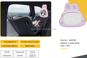 Caméra universelle de vision nocturne pour siège de voiture, rétroviseur réglable pour appui-tête fixe, miroir de sécurité pour bébé - Product Image 5