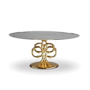 Support de présentation de gâteaux et de cupcakes en métal, luxueux et au design moderne, vente en gros pour les anniversaires et les mariages - Product Image 4