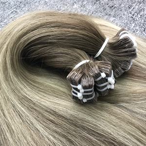 Piano Tape-In Extensiones de cabello humano Raw Piano Hair Straight Bundles Remy Grade Hair - Product Image 4
