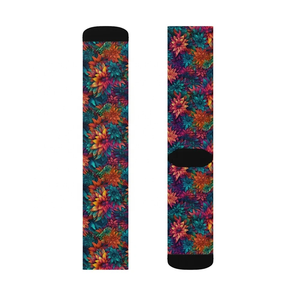Chaussettes de basket-ball sublimées de qualité supérieure, antidérapantes, pour les équipes - Product Image 4