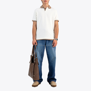 <b>Mens</b> Custom Printed Embroidery O-Neck T-<b>Shirt</b> <b>Silk</b>/Cotton Blend Quick Dry Anti-Wrinkle Breathable Lightweight Casual Summer - Product Image 5