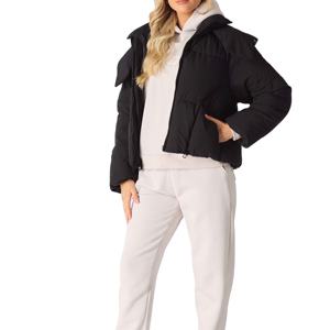 Winter Products 2025 Zip up Breathable Bubble Jacket Down Jackets Women's Padded Puffer Jackets <b>for</b> <b>Sale</b> OEM - Product Image 5