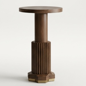 2 Tier Oval Wooden Side Table with <b>Gold</b> Metal Legs Modern Contemporary Design for Living Room Home Furniture - Product Image 6