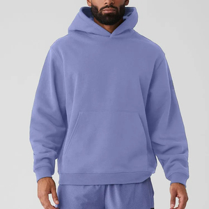Sudaderas con Capucha Largas para Hombre, Invierno, 100% Algodón, Forro Polar, Transpirables, Secado Rápido, Casuales, Venta al Por Mayor - Product Image 6