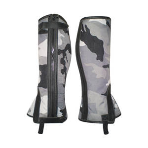 Chaps d'équitation Elite Rider Pro Rider en cuir, style western, classiques, pour cow-boy, en cuir de qualité supérieure - Product Image 2