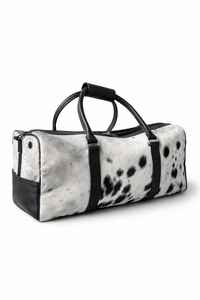 Bolsa de Viaje de Cuero Genuino Estilo Vintage con Cierre de Cremallera, Ligera y de Gran Capacidad - OEM LHODB-0087 - Product Image 3