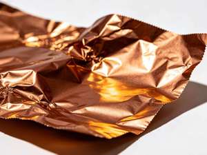 Custom Gold Chocolate Candy Wrappers Aluminium Foil <b>Wrapping</b> Sheets with Unique Shape & Personalized Printing - Product Image 4