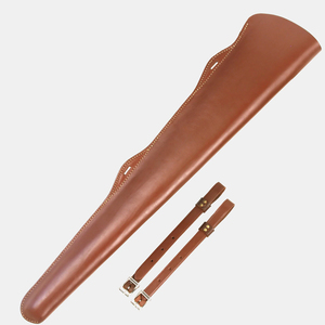 Bolsa de cuero vintage impermeable para armas, material de cuero genuino de alta calidad y bolsa de cuero impermeable profesional personalizada para armas. - Product Image 1