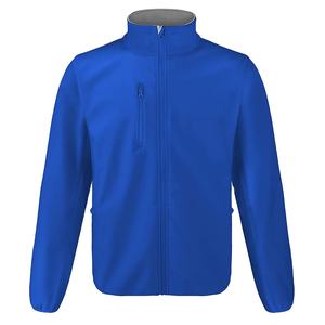 แจ็กเก็ตมีซิปสำหรับผู้ชายเสื้อคลุมกันหนาวแบบนุ่มมีซิปรูดสำหรับใส่ในฤดูหนาวดีไซน์แบบกำหนดเองใหม่2026 - Product Image 4