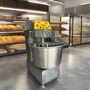 Amasadora de Masa Comercial de 25 kg, 380V, Amasadora Espiral Industrial para Panadería, Pan y Pizza - Product Image 1