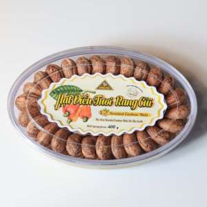 Dong Phu Vietnam Roasted Salted Cashew <b>Kernels</b> Premium W180 Grade 400g Oval Gift Box Ready to Eat Nutrition <b>Snack</b> - Product Image 6