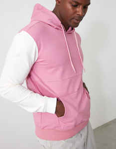 Sweat à capuche surdimensionné pour homme Lumina Loom, imprimé sur mesure, qualité supérieure, en molleton, séchage rapide, respirant, manches longues, vêtement décontracté - Product Image 4