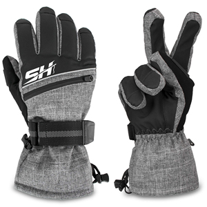 Guantes de esquí para todo tipo de clima, manoplas de nieve profesionales impermeables con aislamiento térmico, equipo duradero para deportes de montaña en invierno - Product Image 1